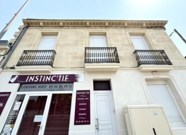 ravalement immeuble façade pierre bordelaise, enduit chaux, hydrogommage, badigeon bordeaux talence